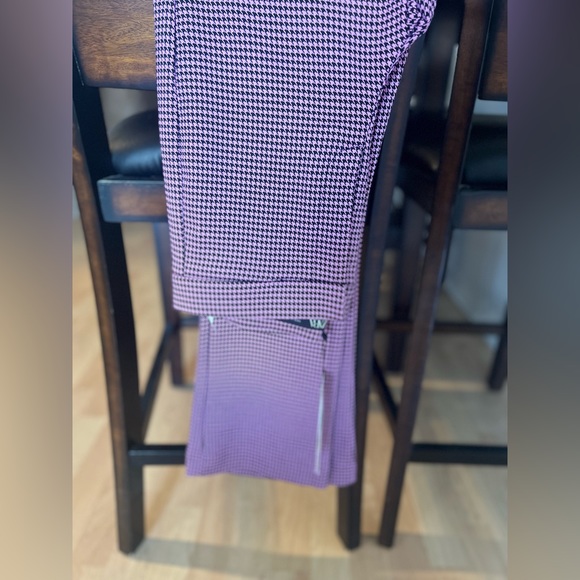 Zara houndstooth mini flare pant - Picture 5 of 7